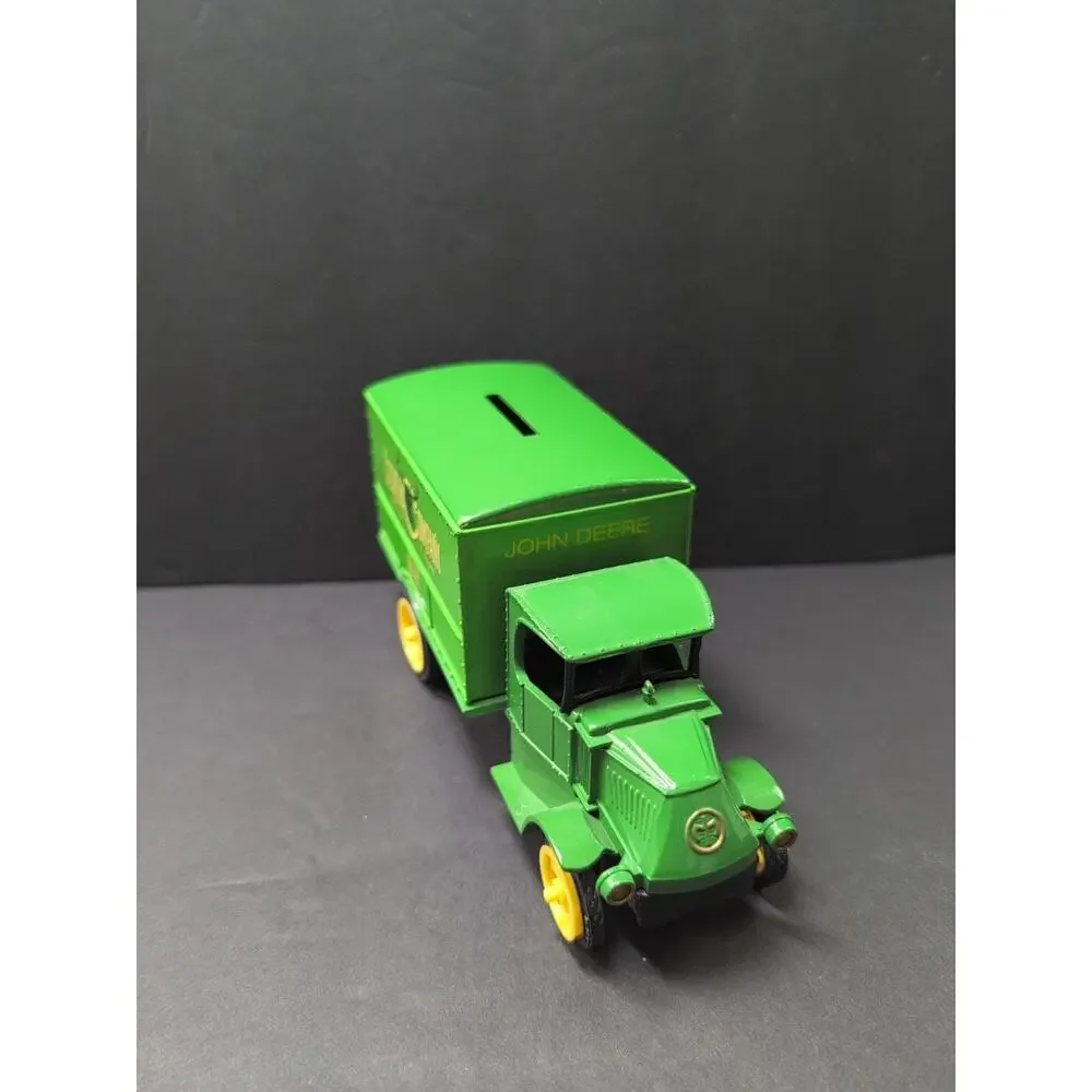 Ertl 1926 Mack Truck Van Coin Bank Die-Cast Metal John Deere